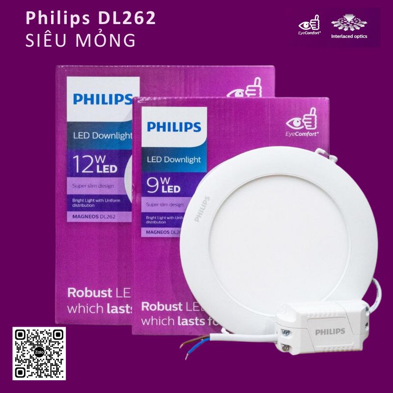 Philips DL262 - Giải Quyết Nỗi Lo Trần Thấp, cắt xương, giữ nguyên kết cấu trần thạch cao